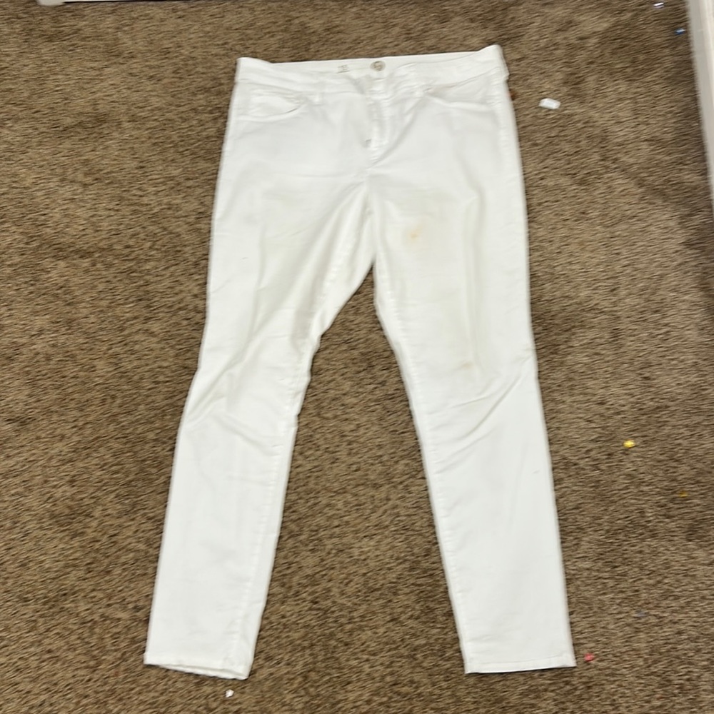 White jeans